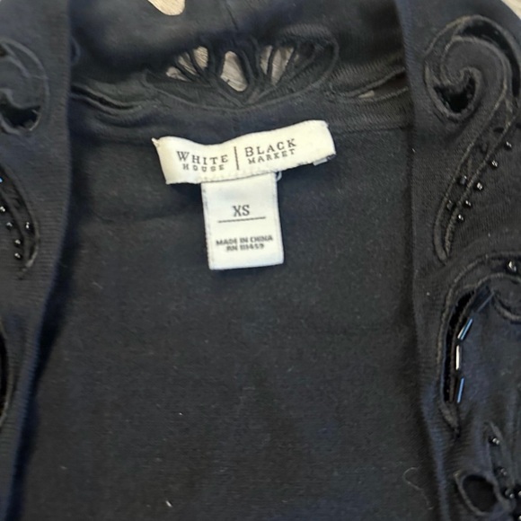 Black Embroidered Women's Sweater - Picture 5 of 5